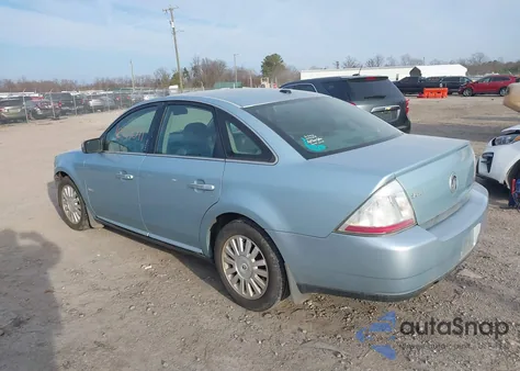 2008 Mercury Sable из США, поврежденный, VIN 1MEHM40W28G625035